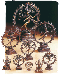 Shiva aus Messsing, 28 cm